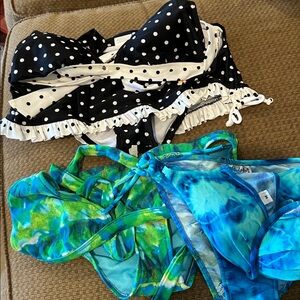 Lot of 3 bikinis